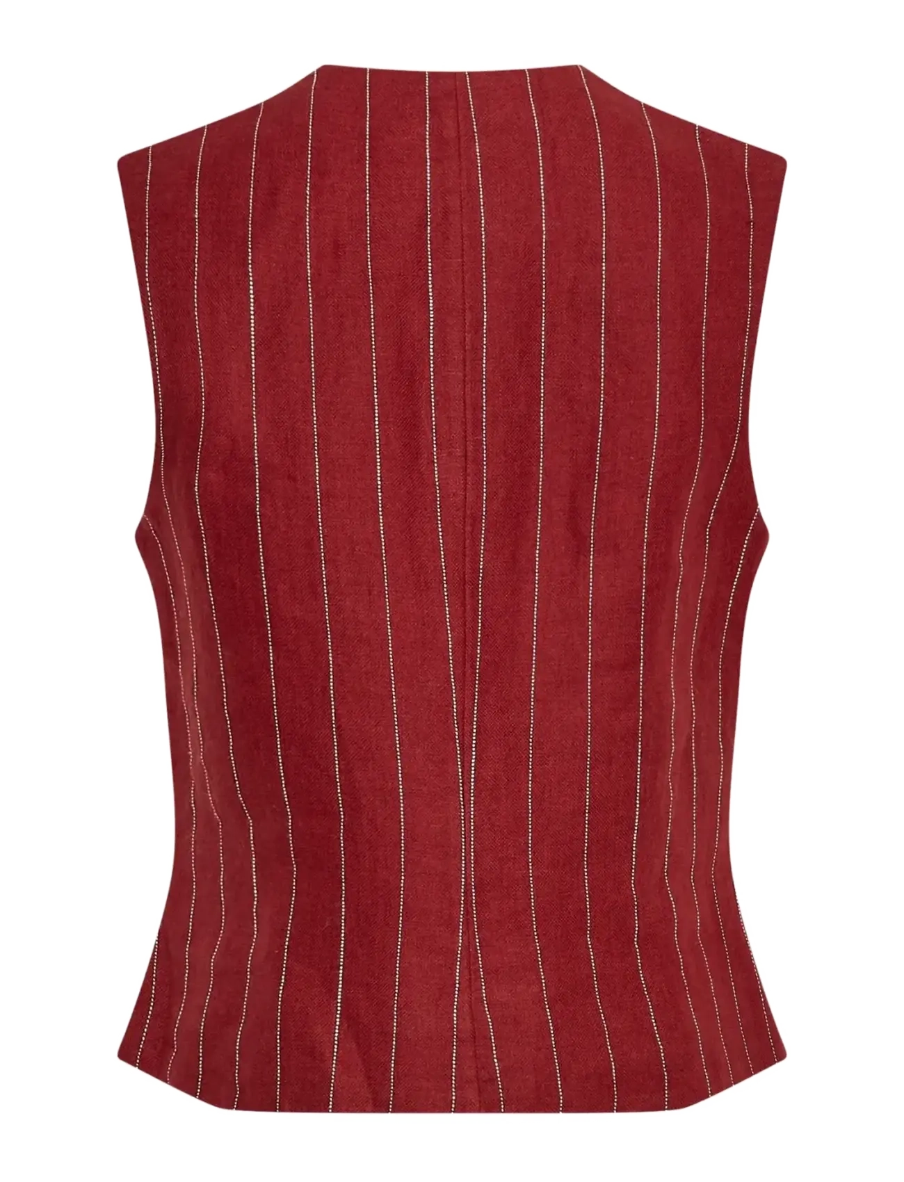 MSCH Copenhagen - MSCHClaritte Waistcoat STP - waistcoats - rhubarb/b sand - 1