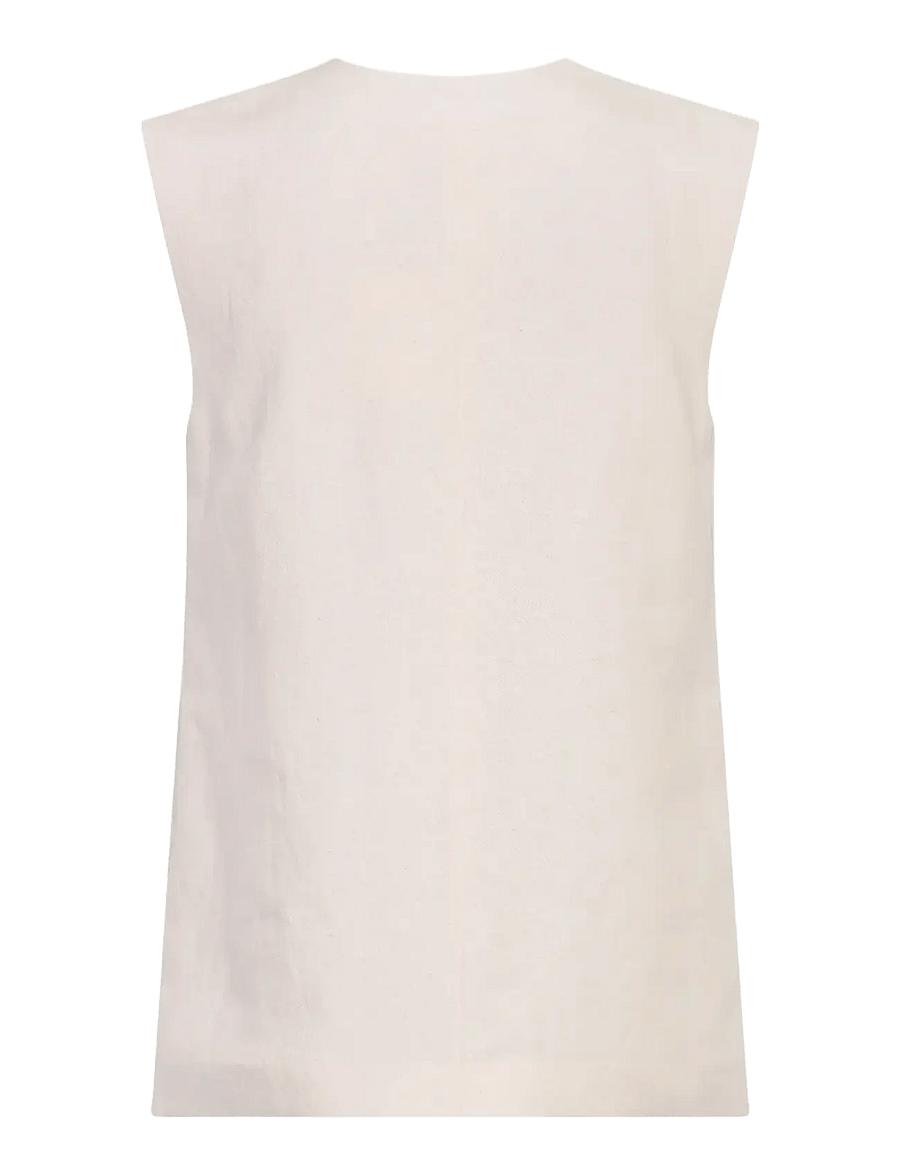 MSCH Copenhagen - MSCHFranciska Waistcoat - Ärmellose tops - lotus melange - 1