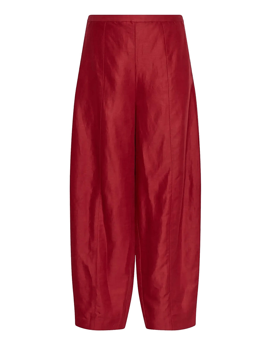 MSCH Copenhagen - MSCHGraciela Franciska HW Pants - hosen mit geradem bein - rhubarb - 0