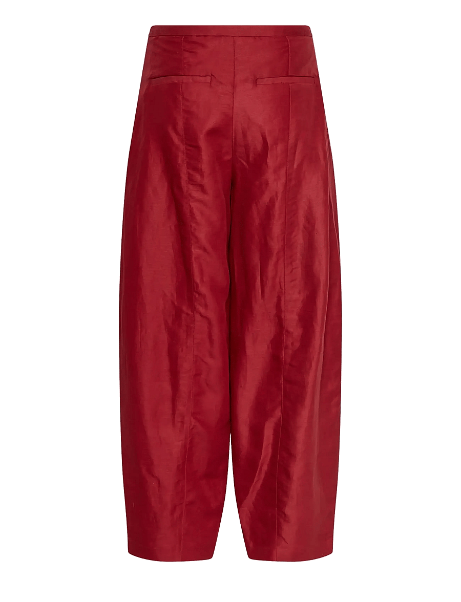 MSCH Copenhagen - MSCHGraciela Franciska HW Pants - hosen mit geradem bein - rhubarb - 1