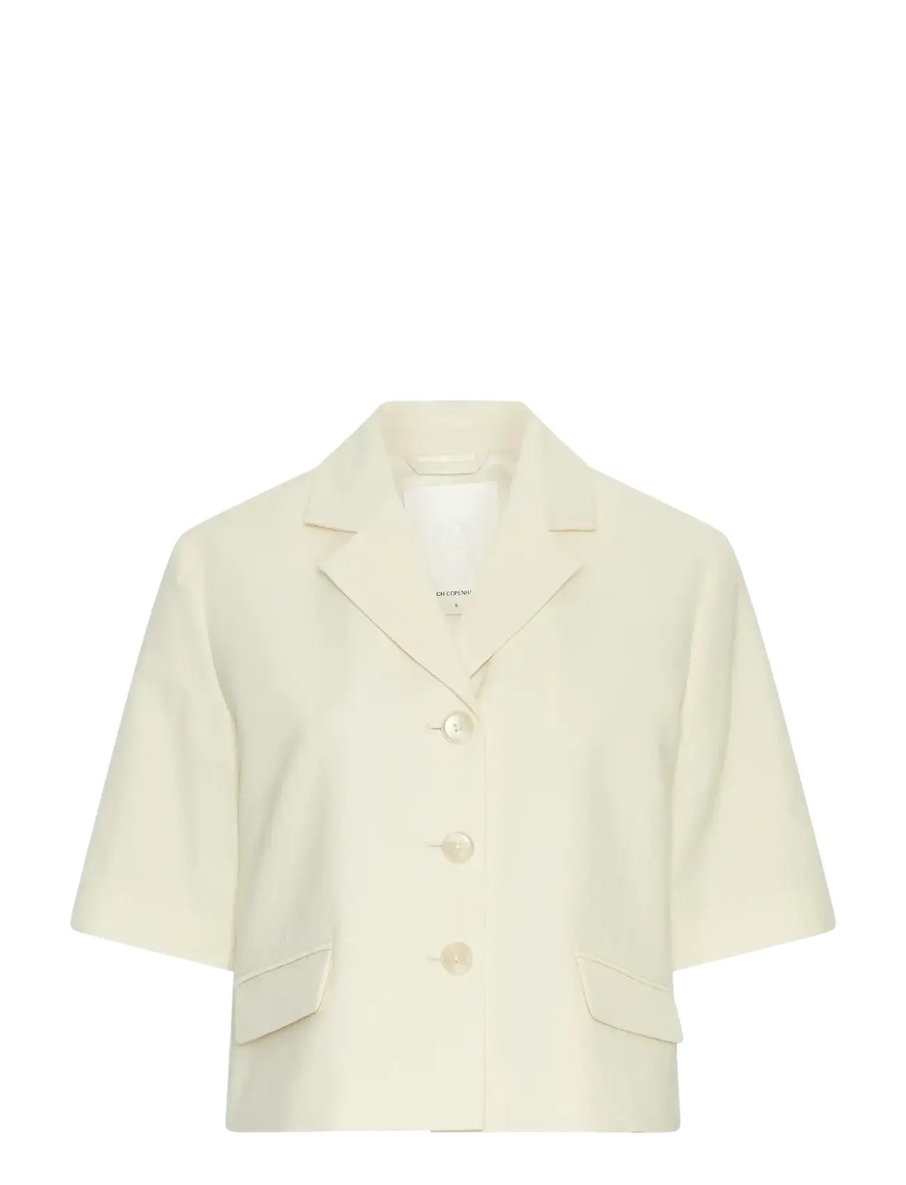 MSCH Copenhagen MSCHKeeley Edelmira 2/4 Blazer - Transitional Layering - BLEACHED SAND / cream