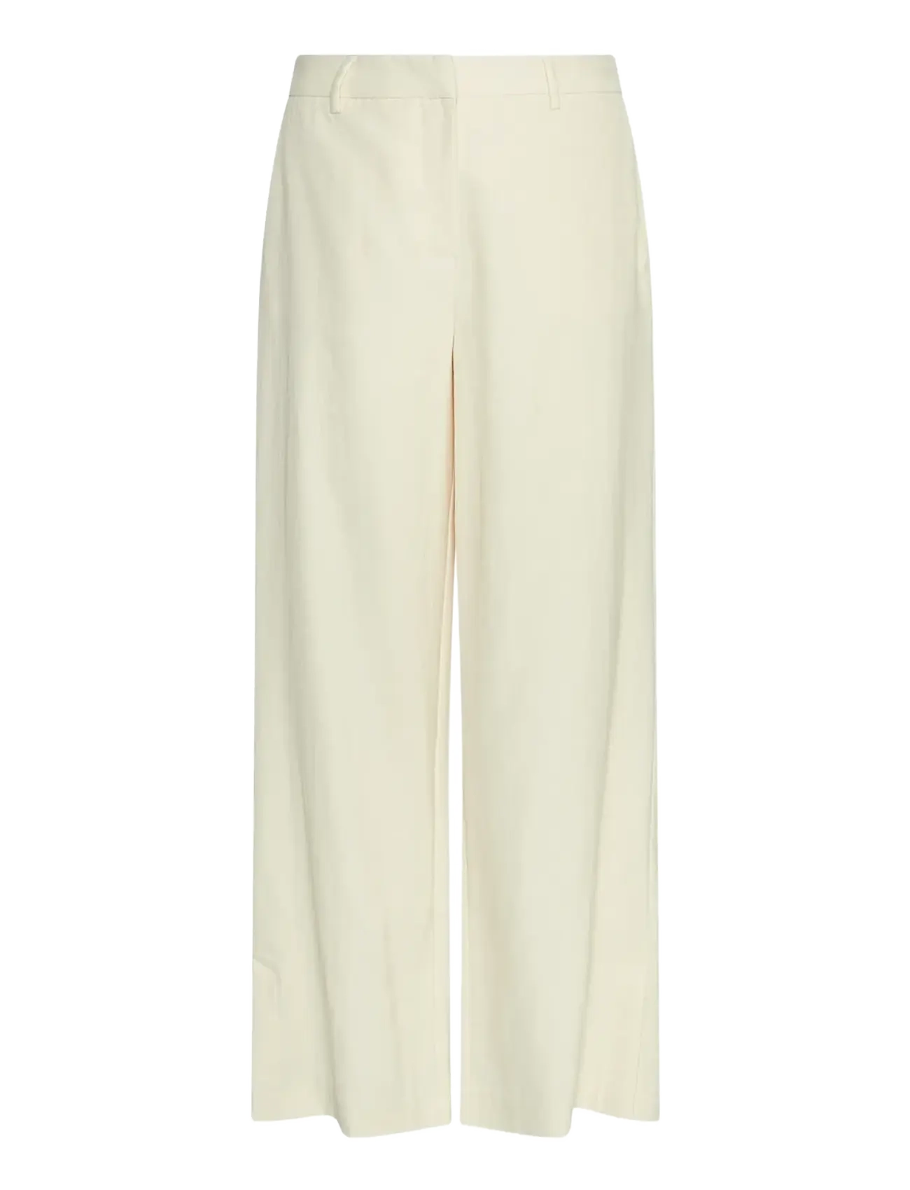 MSCH Copenhagen MSCHKeeley Edelmira HW Pants - Püksid - BLEACHED SAND / cream