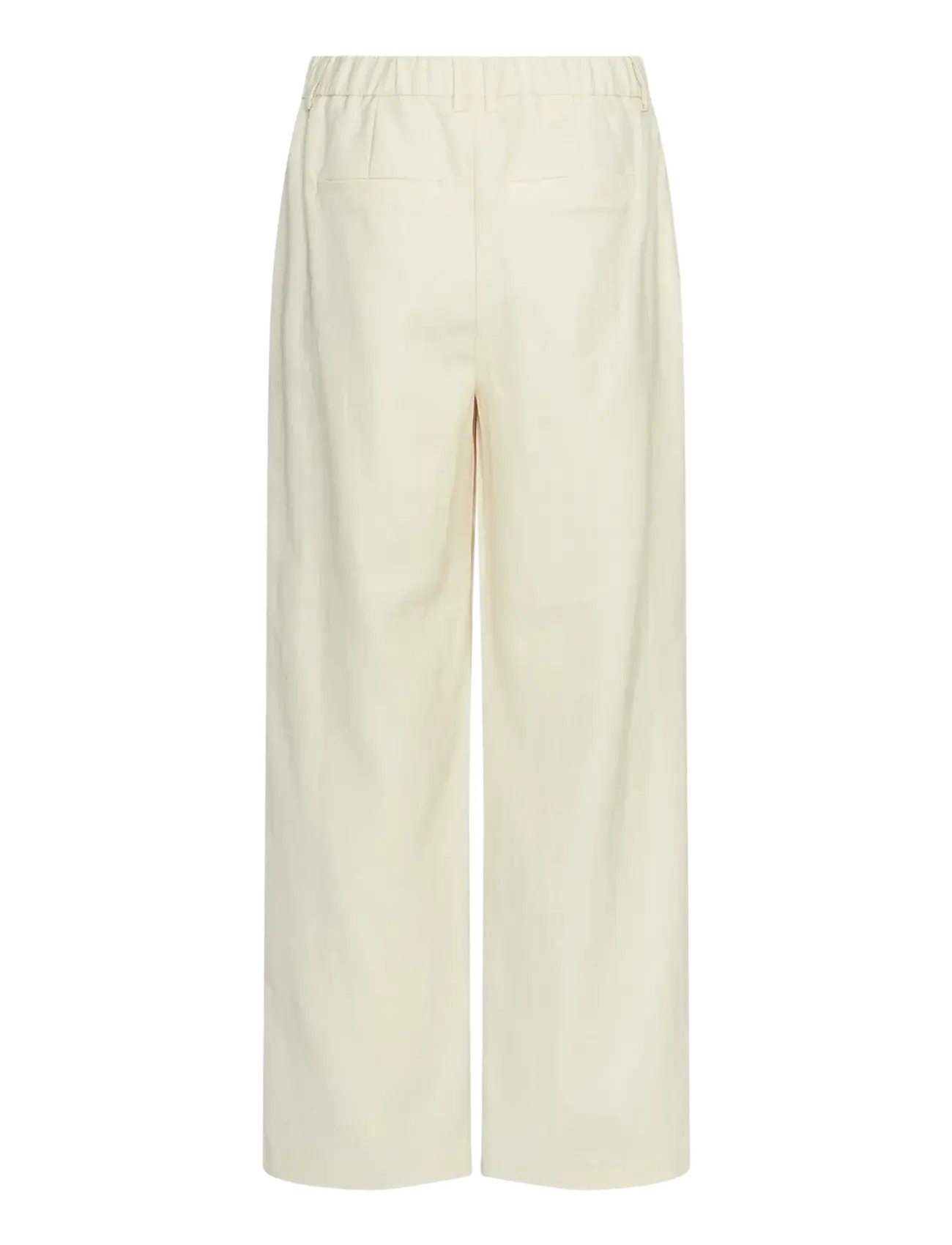 MSCH Copenhagen - MSCHKeeley Edelmira HW Pants - hosen mit weitem bein - bleached sand - 1