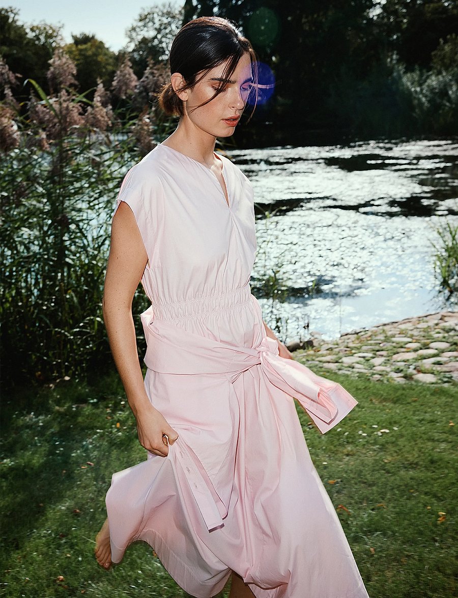 MSCH Copenhagen - MSCHWiliane SL Dress - sommerkjoler - lotus - 3