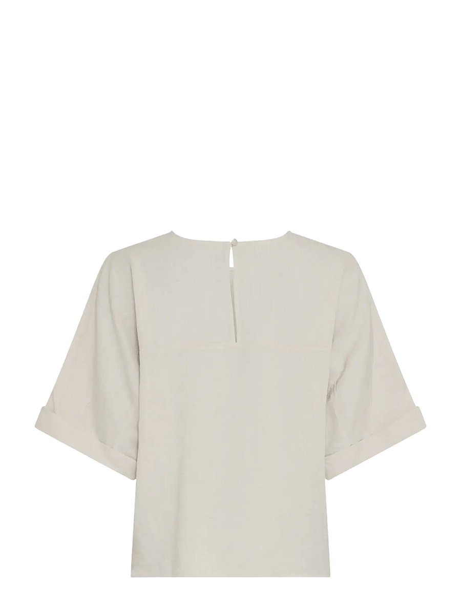 MSCH Copenhagen - MSCHDaria 2/4 Top - t-shirts - sand melange - 1