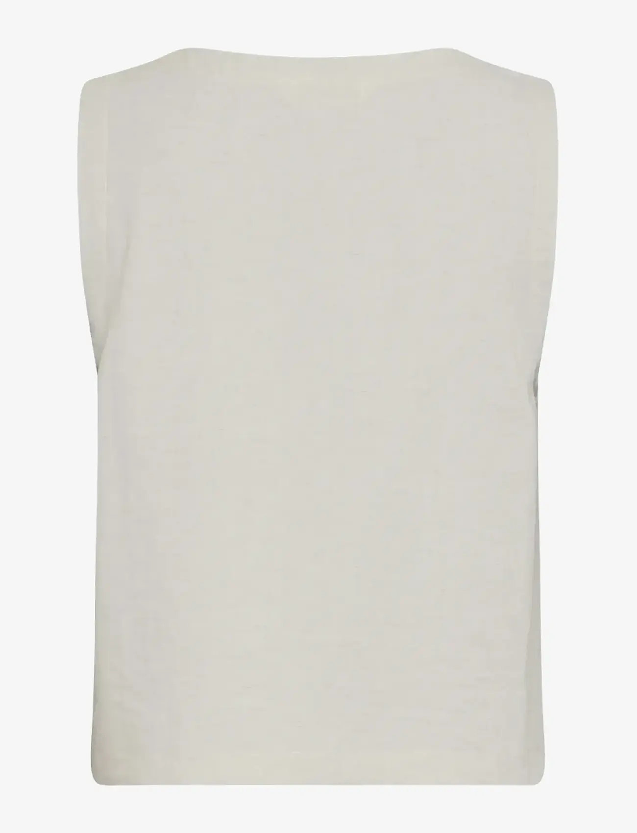 MSCH Copenhagen - MSCHDaria SL Shirt - Ærmeløse bluser - sand melange - 1