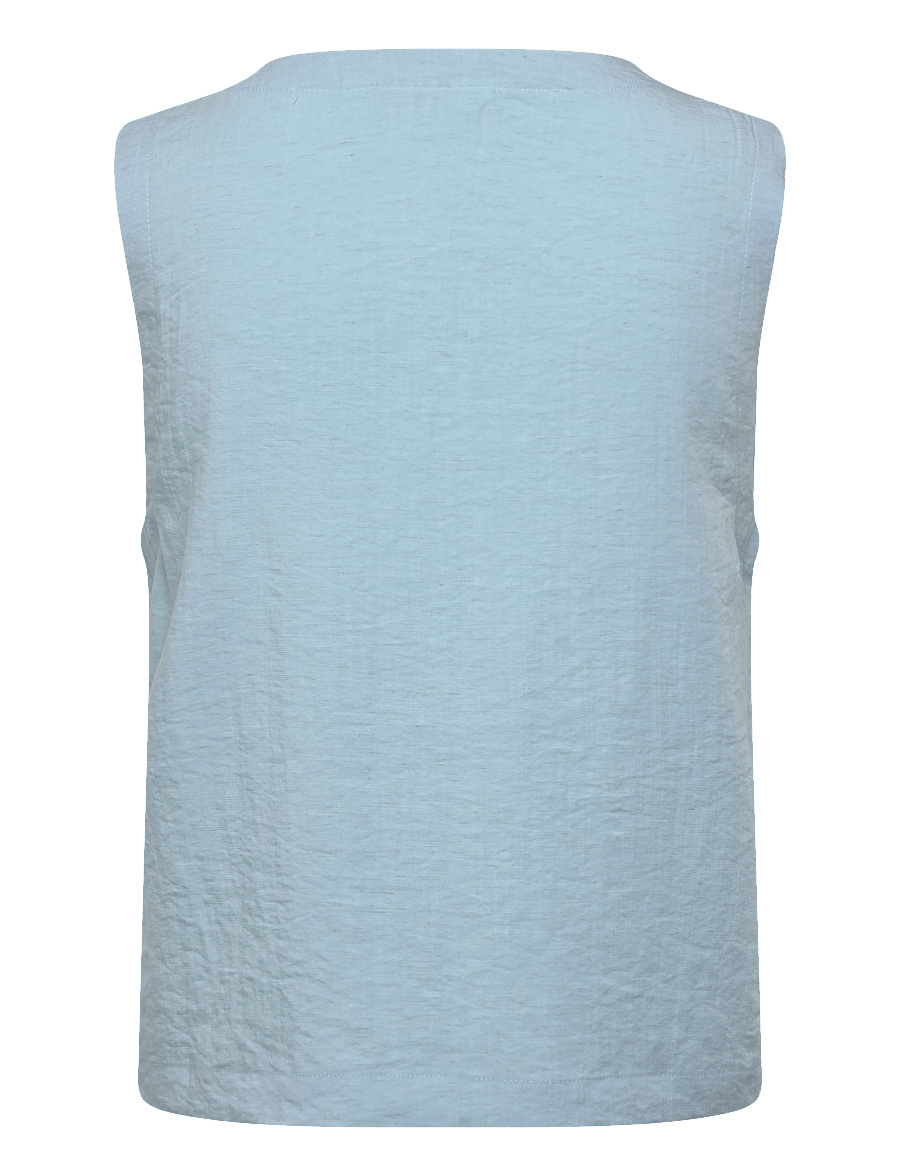 MSCH Copenhagen - MSCHDaria SL Shirt - Ærmeløse bluser - summer song mel - 1