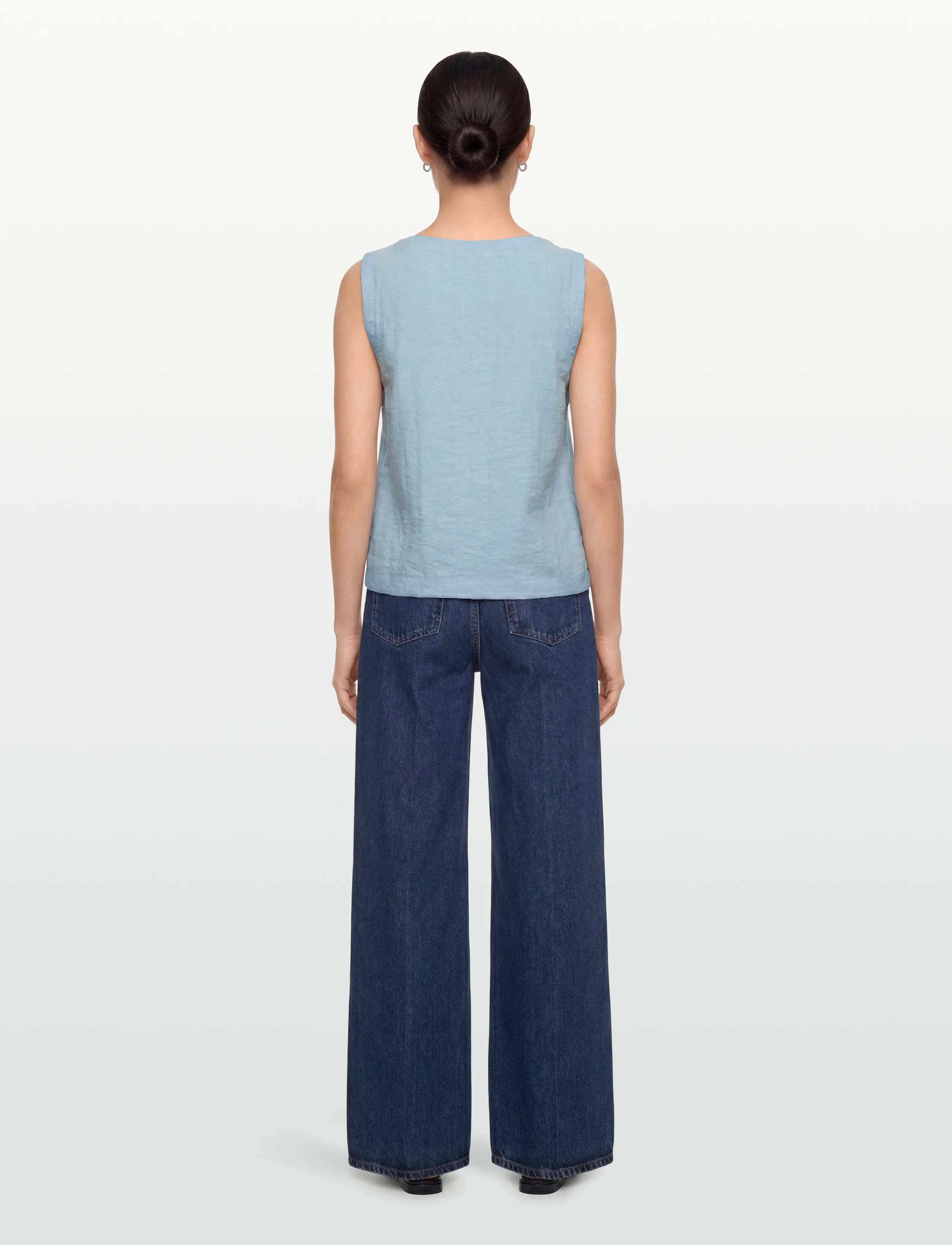 MSCH Copenhagen - MSCHDaria SL Shirt - Ærmeløse bluser - summer song mel - 4