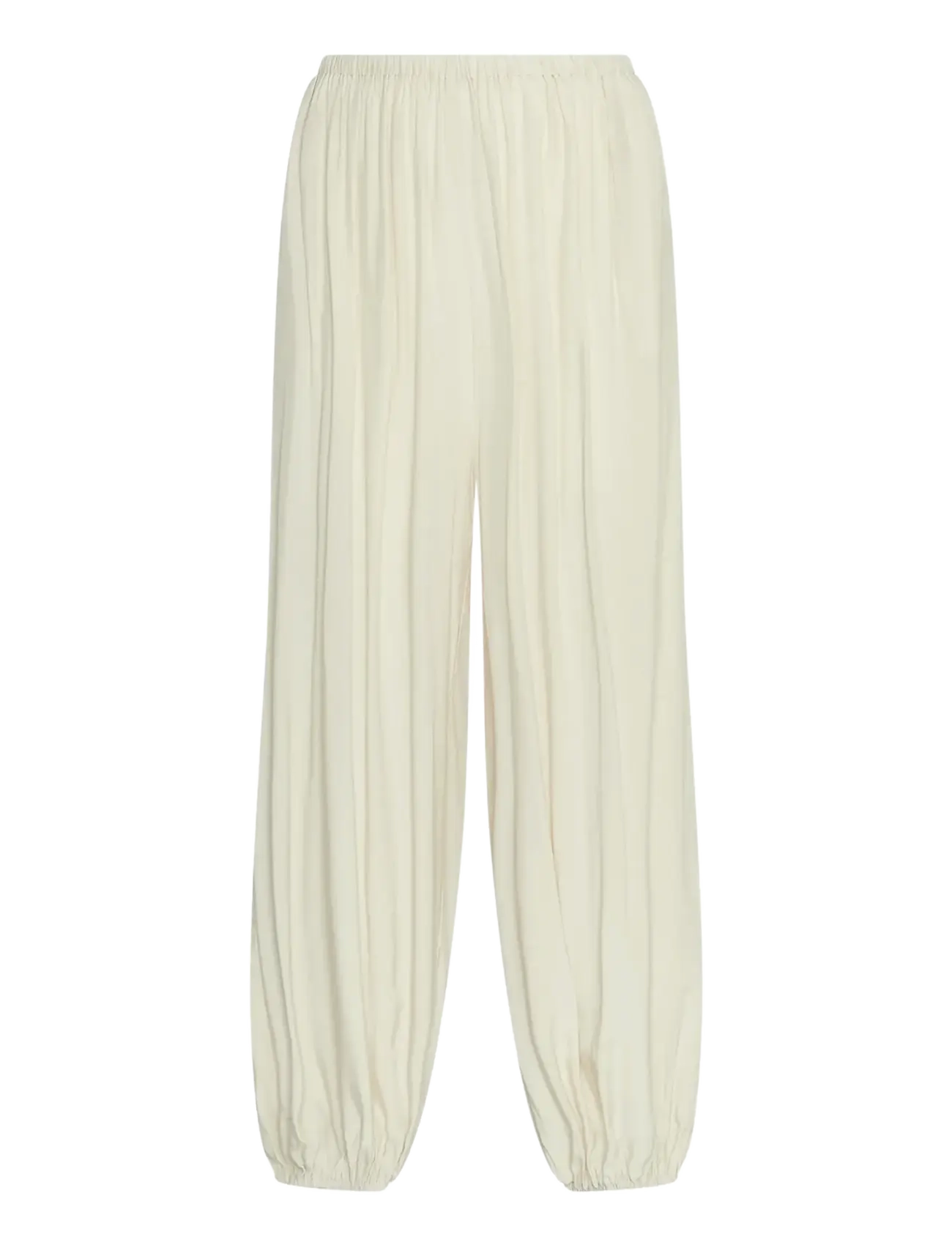 MSCH Copenhagen MSCHKeandra Pants - Drabužiai - BLEACHED SAND / cream