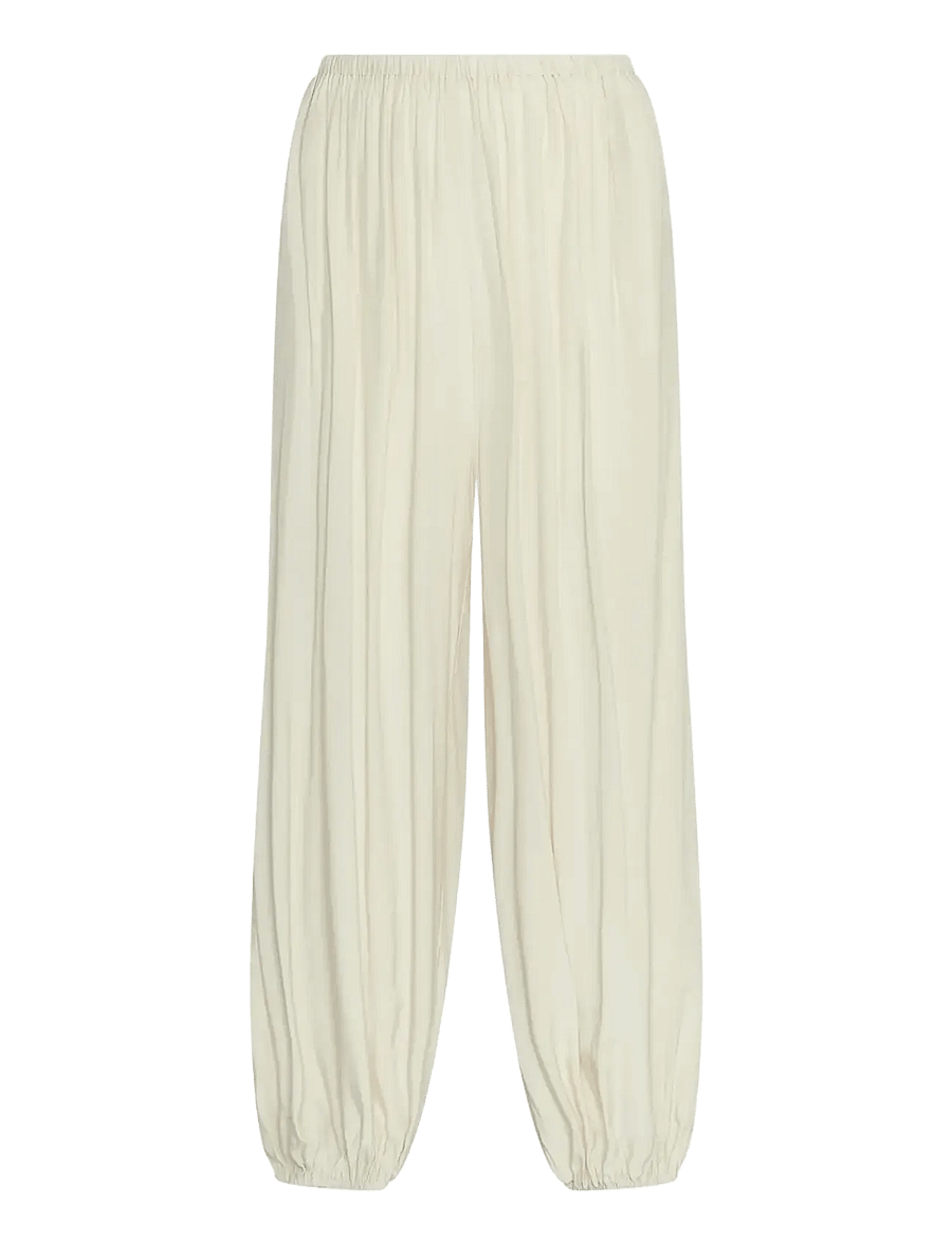 MSCH Copenhagen - MSCHKeandra Pants - hosen mit geradem bein - bleached sand - 0