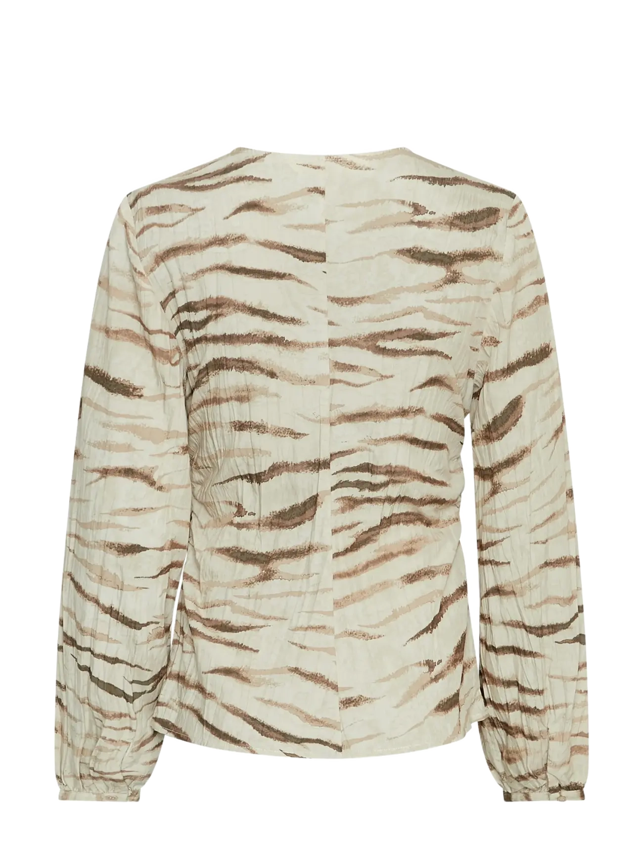 MSCH Copenhagen - MSCHTania Shirt AOP - oatmeal zebra - 2