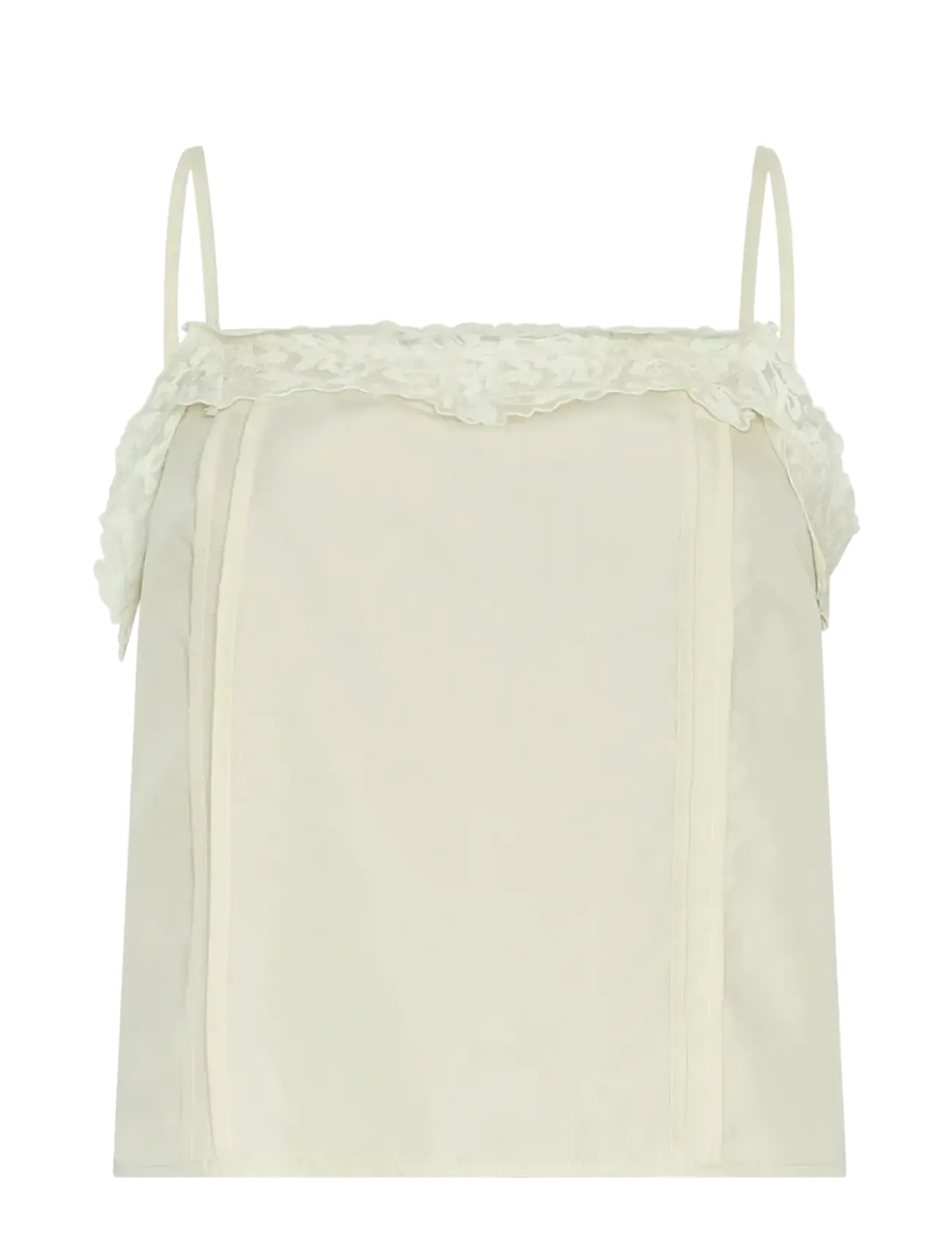 MSCH COPENHAGEN Mschtheresa Singlet Cream - S - Damen