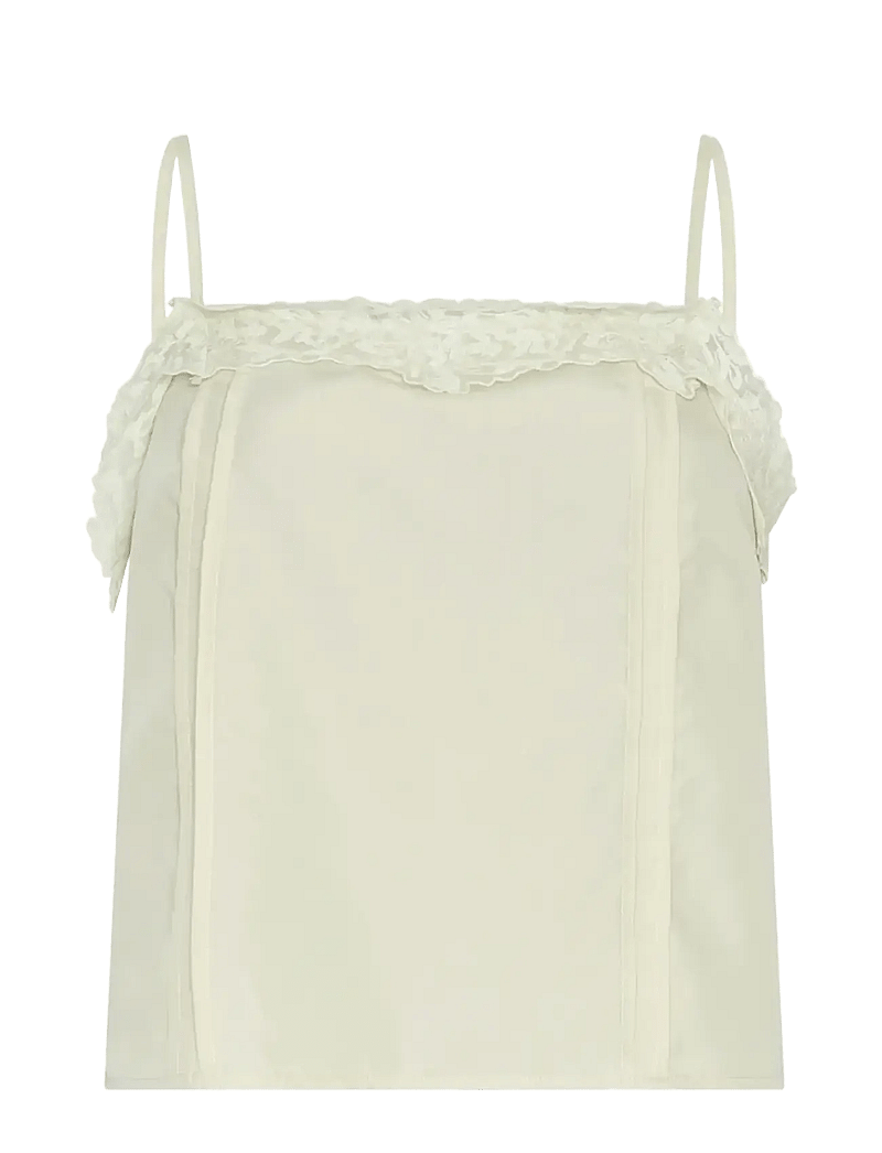 MSCH Copenhagen - MSCHTheresa Singlet - varrukateta alussärgid - bleached sand - 0