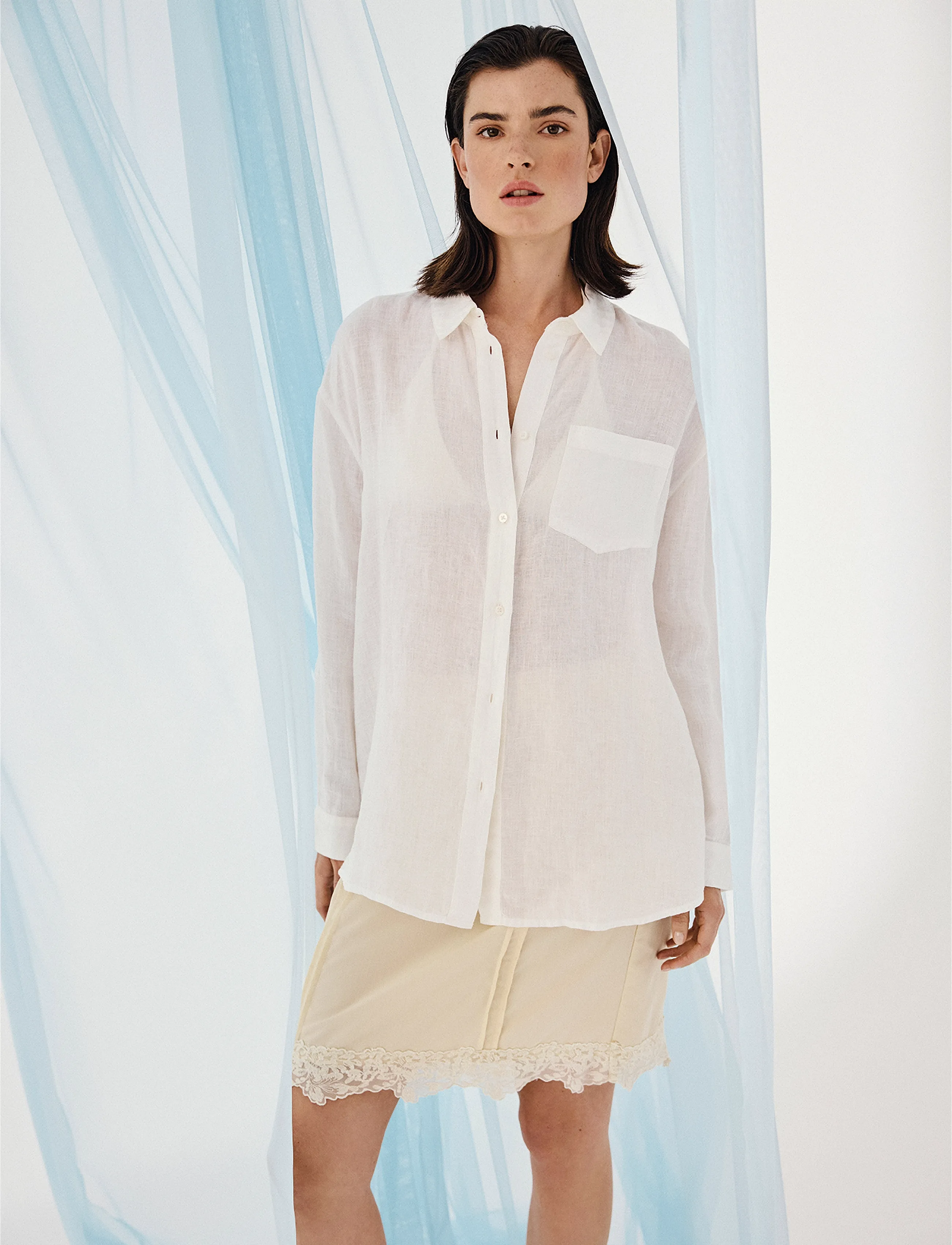 MSCH Copenhagen Mschtheresa Skirt, S, Röcke, Creme - Short Frauen