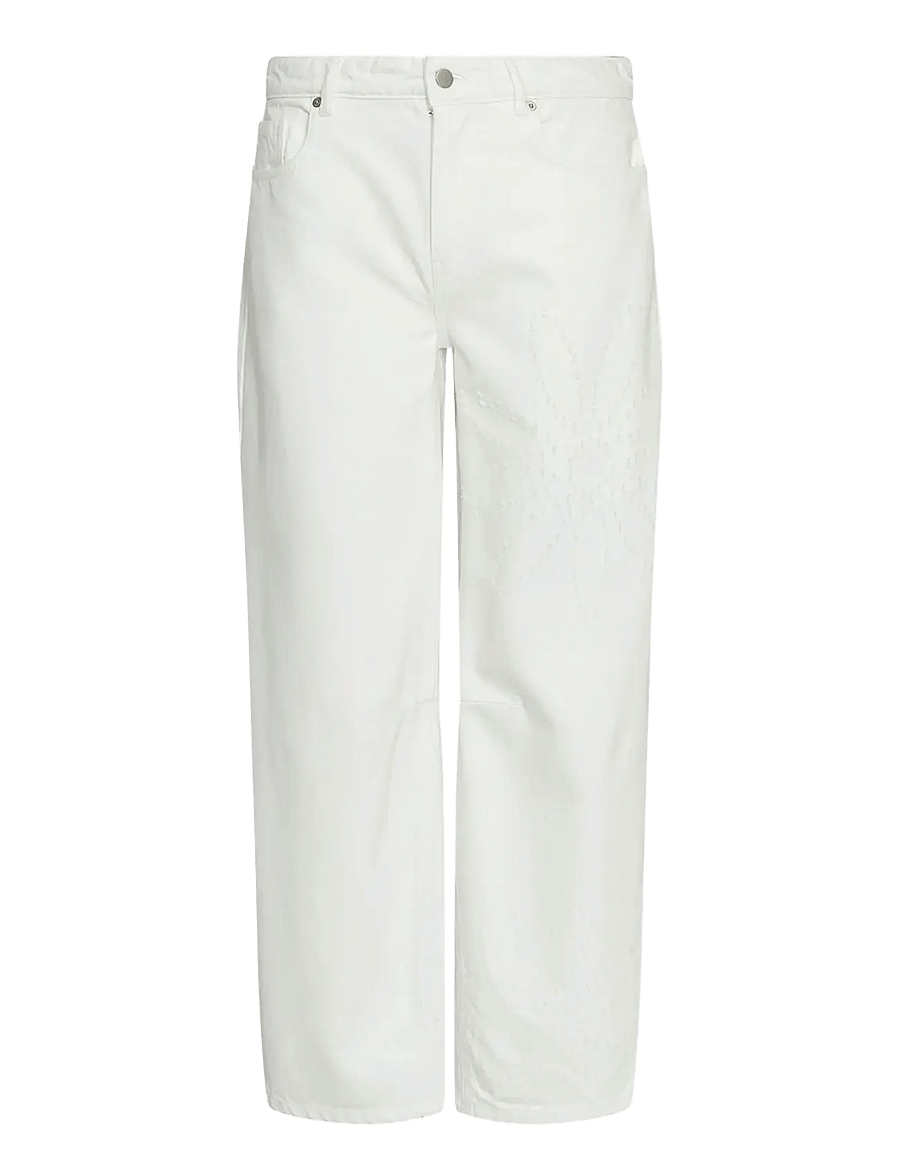 MSCH Copenhagen - MSCHDexter Pants - hosen mit weitem bein - egret - 0