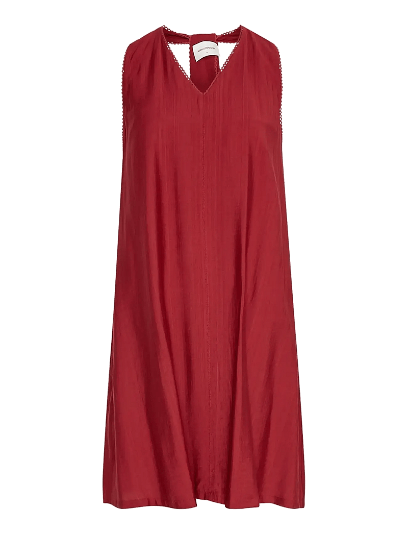 MSCH Copenhagen - MSCHPeninna SL Dress - sommerkjoler - rhubarb - 0