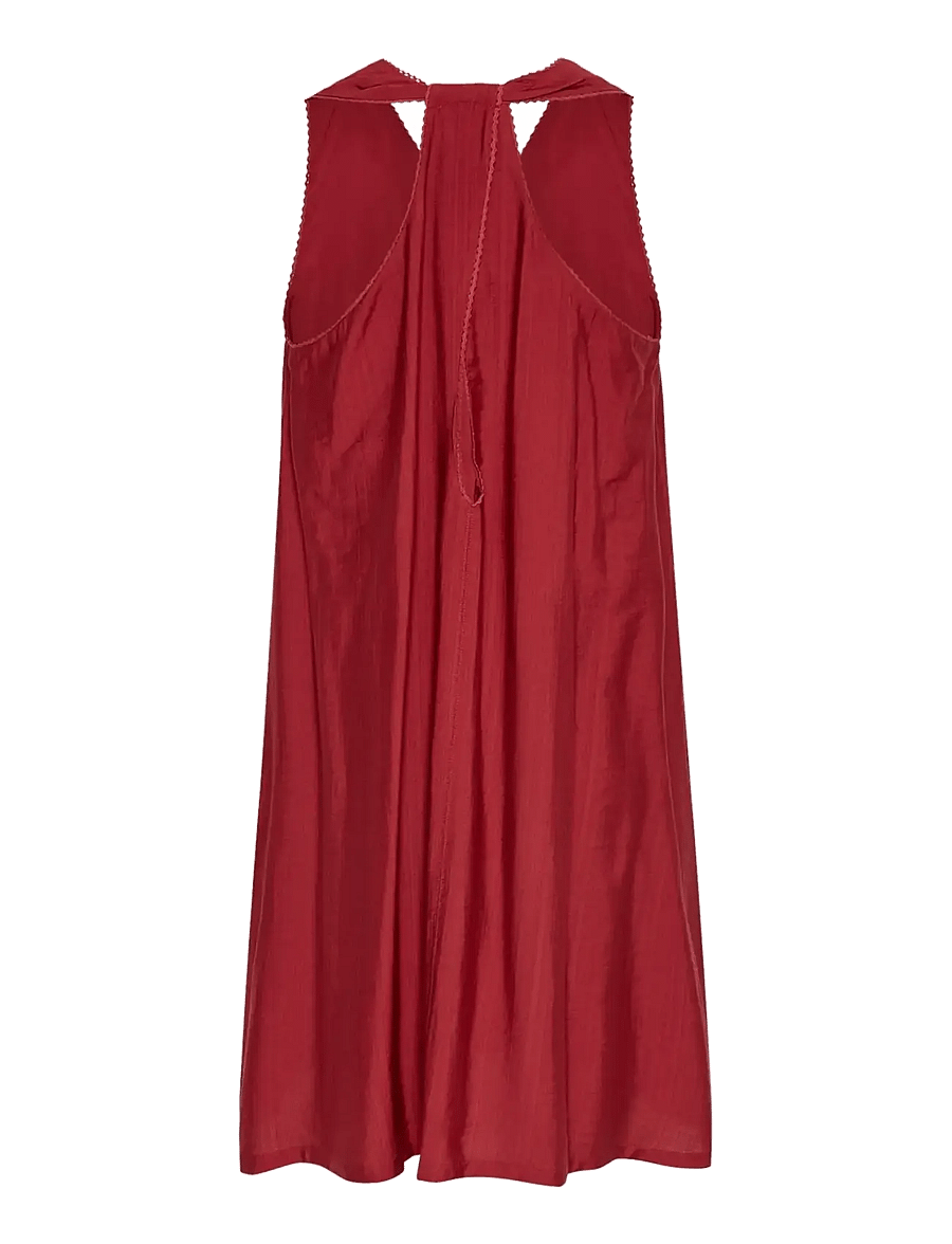 MSCH Copenhagen - MSCHPeninna SL Dress - suvekleidid - rhubarb - 1