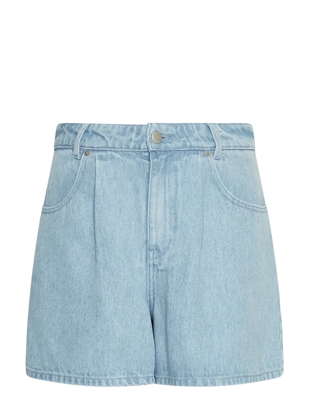 MSCH Copenhagen MSCHSaphina HW Shorts - Drabužiai - LIGHT BLUE WASH / blue