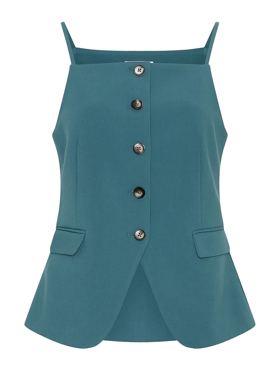 MSCH Copenhagen - MSCHKailene Michelle Waistcoat - balsam - 0