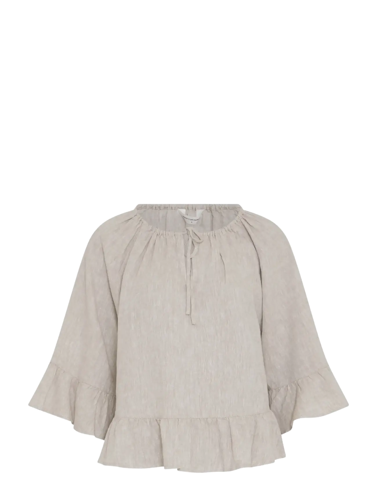 MSCH Copenhagen MSCHViana Ginia 2/4 Top - Bluser & Skjorter - SAND MELANGE / beige