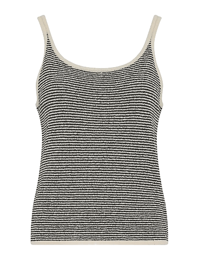 MSCH Copenhagen MSCHOaklyn Strap Top - Varrukateta topid - BL SAND/PHANTOM / beige