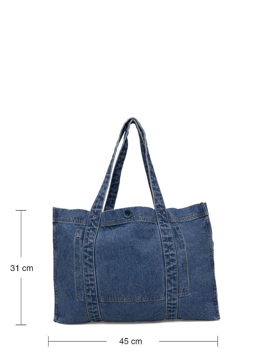 MSCH Copenhagen - MSCHDylan Shopper Key - shoppere - mid blue wash - 3