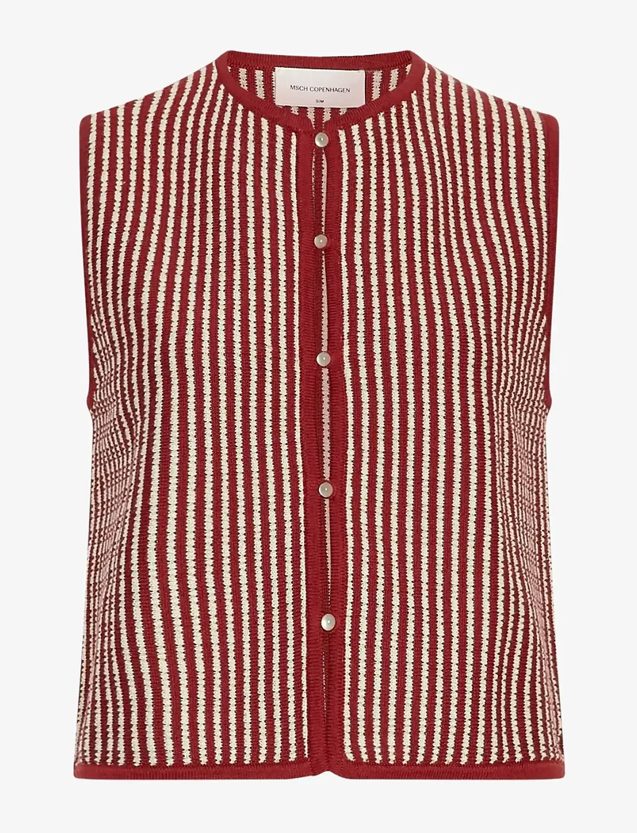 MSCH Copenhagen - MSCHPriscilla Vest STP - down- & padded jackets - rhubarb/b sand - 0