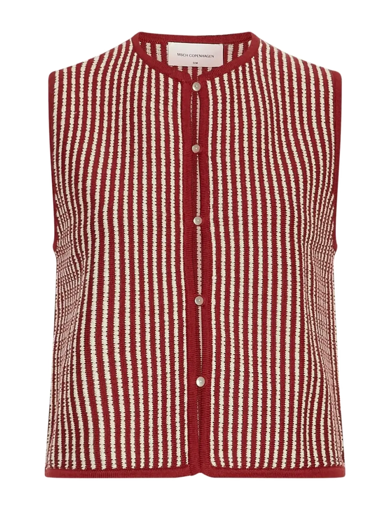 MSCH Copenhagen - MSCHPriscilla Vest STP - down- & padded jackets - rhubarb/b sand - 0
