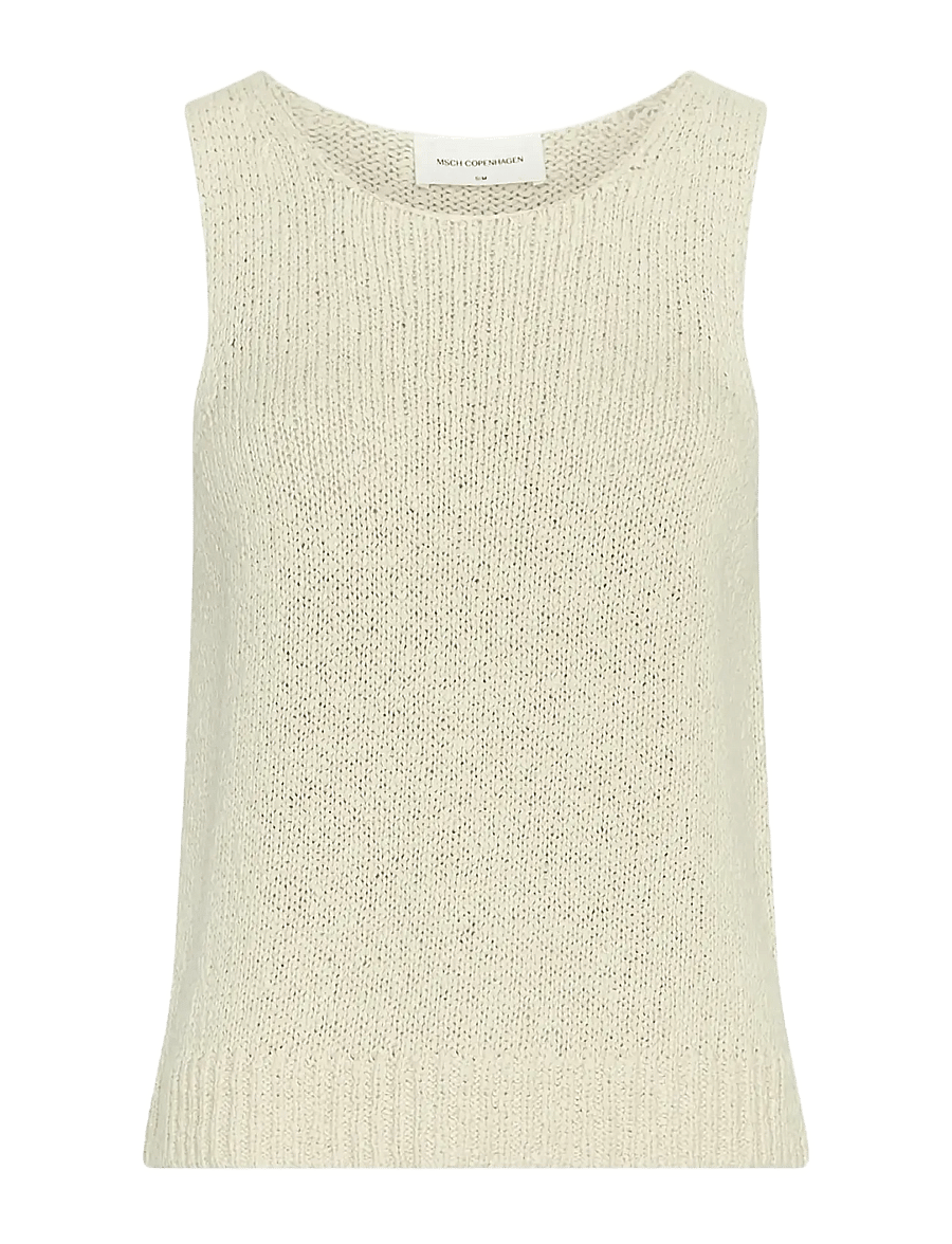 MSCH Copenhagen - MSCHVivika Hannalie SL Top - tanktops - bleached sand - 1