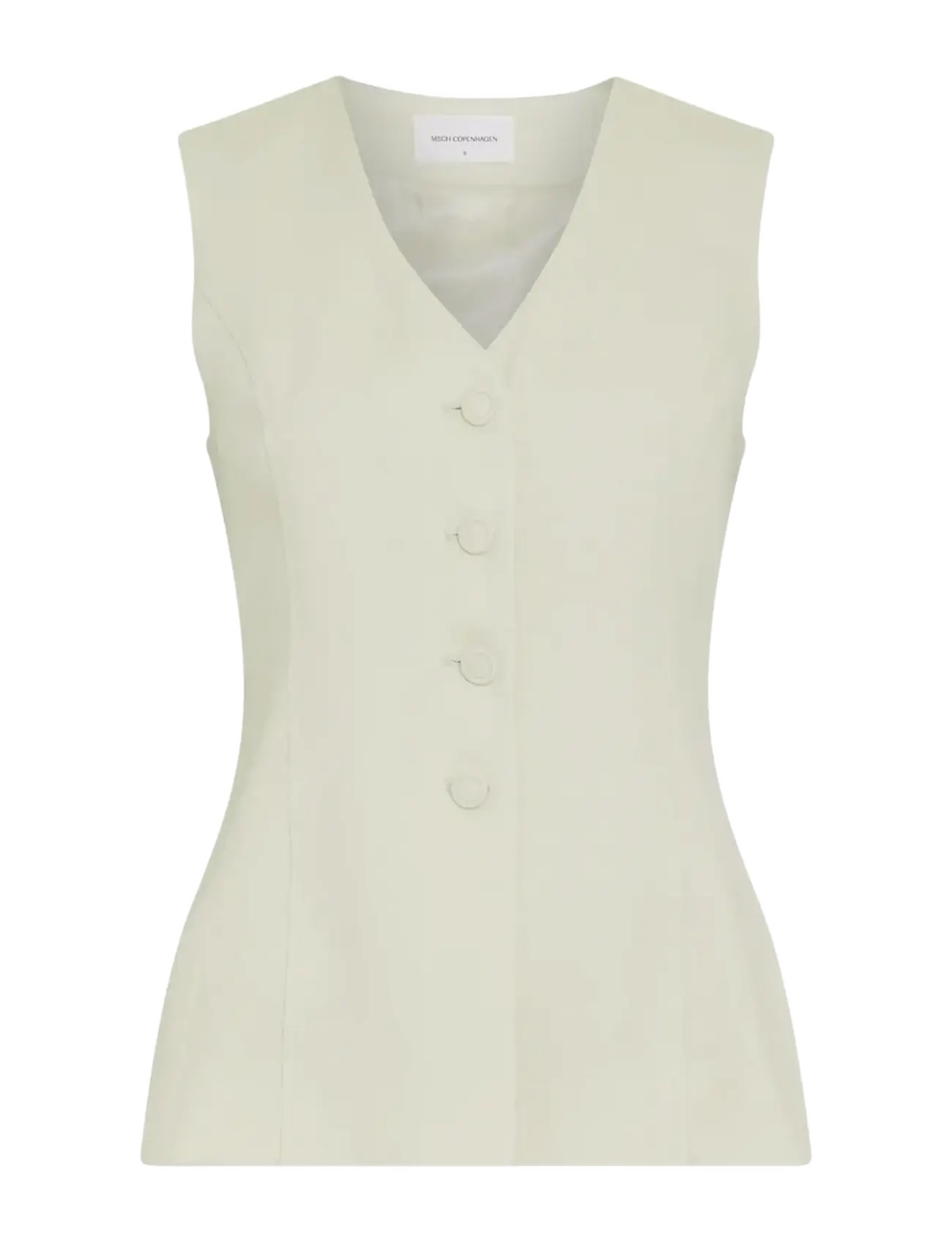 MSCH Copenhagen MSCHEsteriane Waistcoat - MSCH Copenhagen - OATMEAL MELANGE / cream
