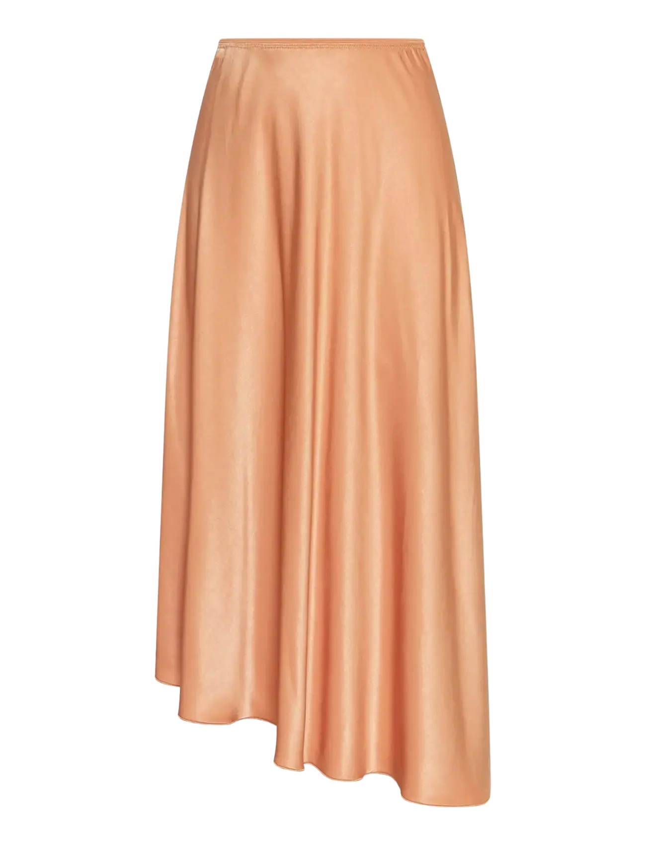 MSCH Copenhagen Mschbethanie Ullas Skirt, M, Röcke, Orange - Knee-length & Midi Frauen