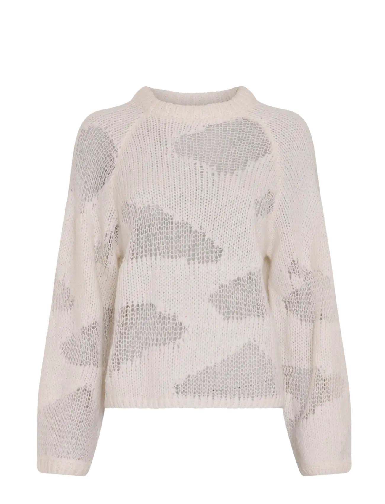 MSCH Copenhagen MSCHAmaryllis Heidi Pullover - Striktrøjer - EGRET / cream