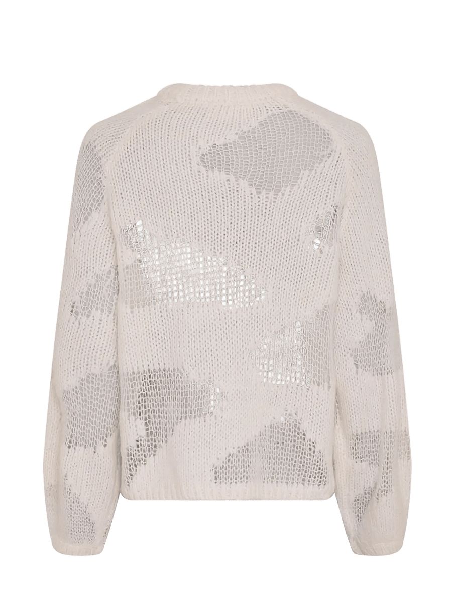 MSCH Copenhagen - MSCHAmaryllis Heidi Pullover - striktrøjer - egret - 1