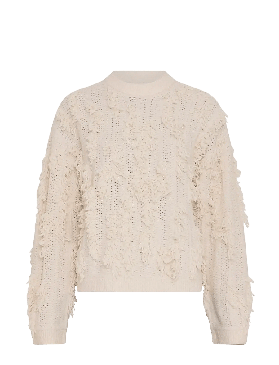 MSCH Copenhagen - MSCHJennasee Pullover - stickade tröjor - egret - 0