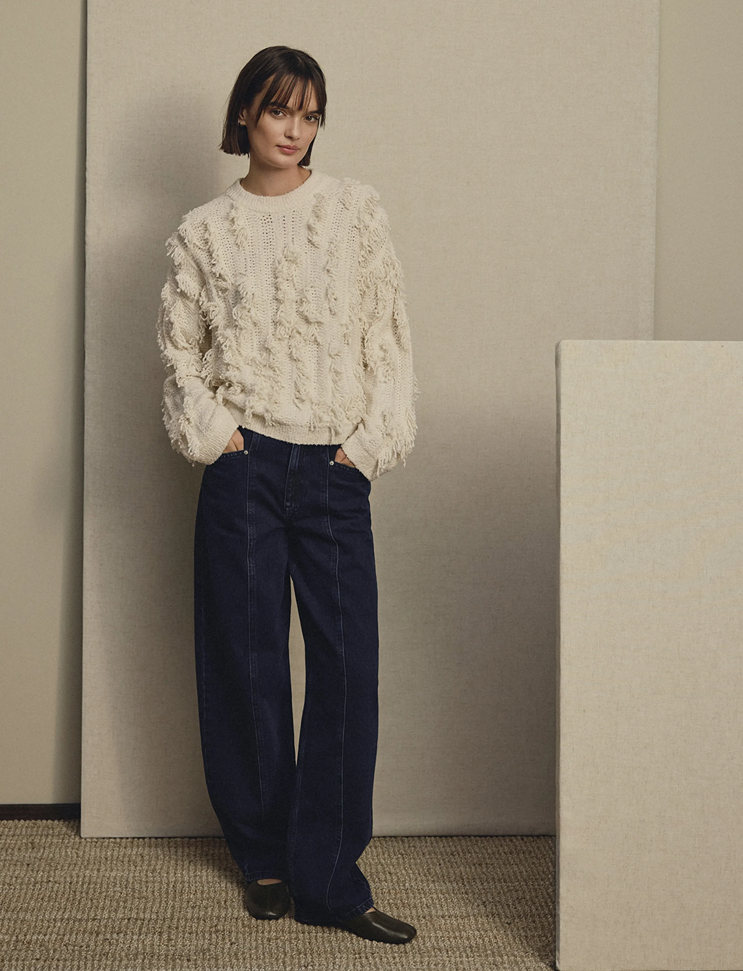 MSCH Copenhagen - MSCHJennasee Pullover - striktrøjer - egret - 0