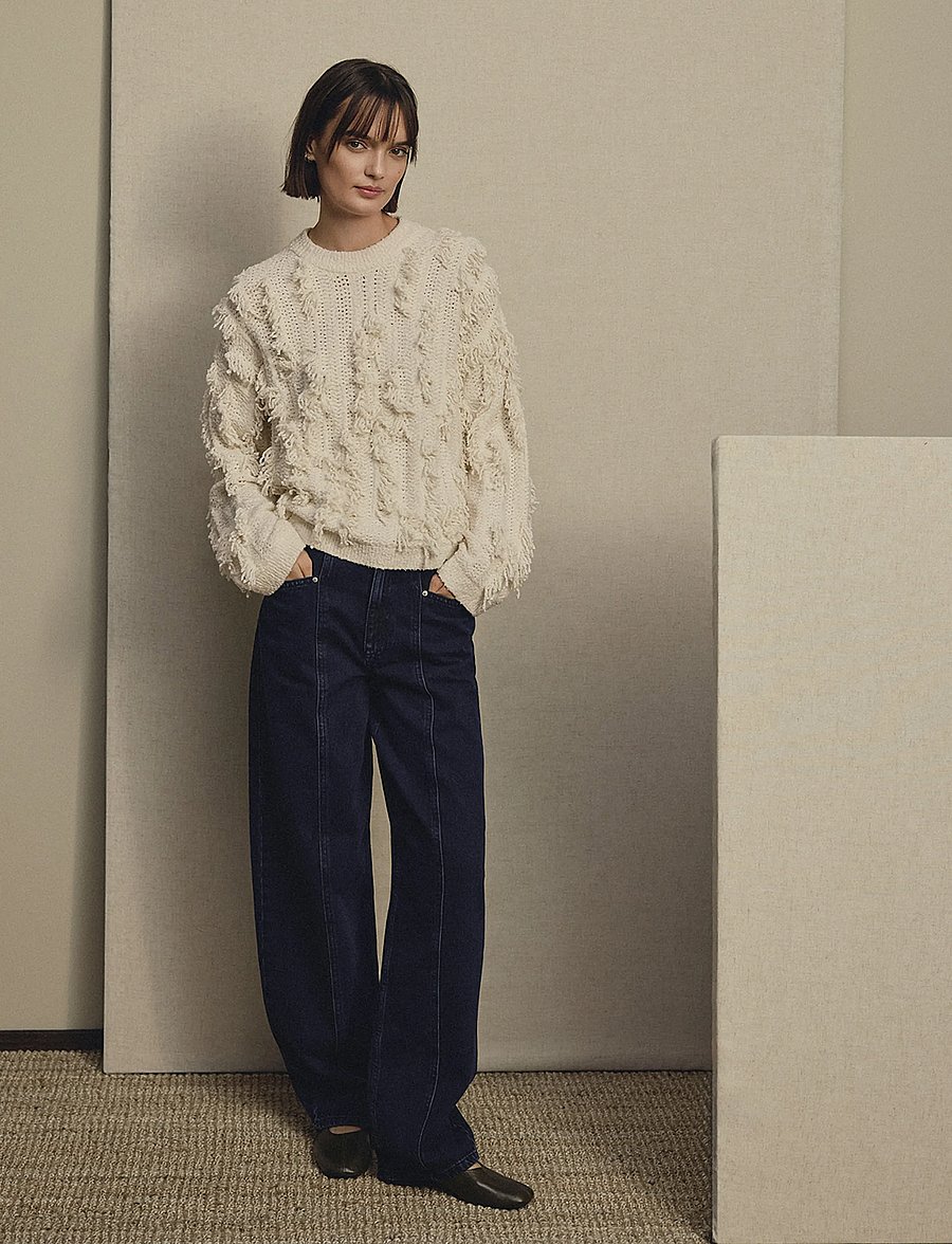 MSCH Copenhagen - MSCHJennasee Pullover - striktrøjer - egret - 0