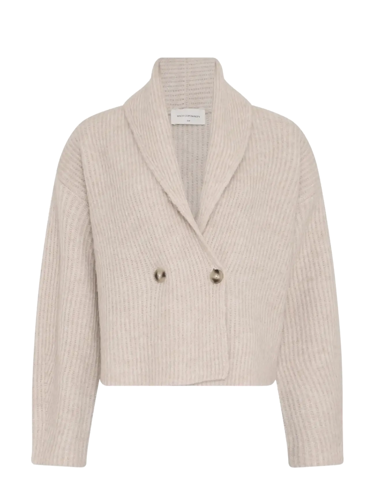 MSCH Copenhagen MSCHViannie Cardigan - Stickat - OATMEAL MELANGE / beige
