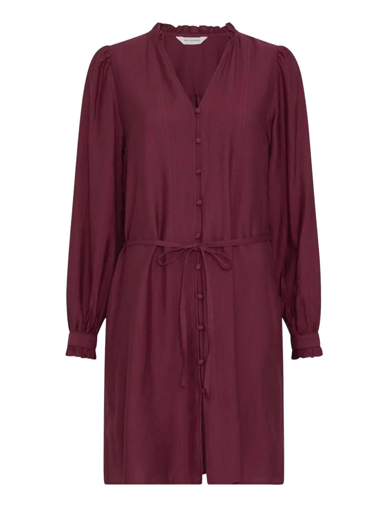 MSCH Copenhagen MSCHMyla Peninna Dress - Kleidung - RHODODENDRON / burgundy