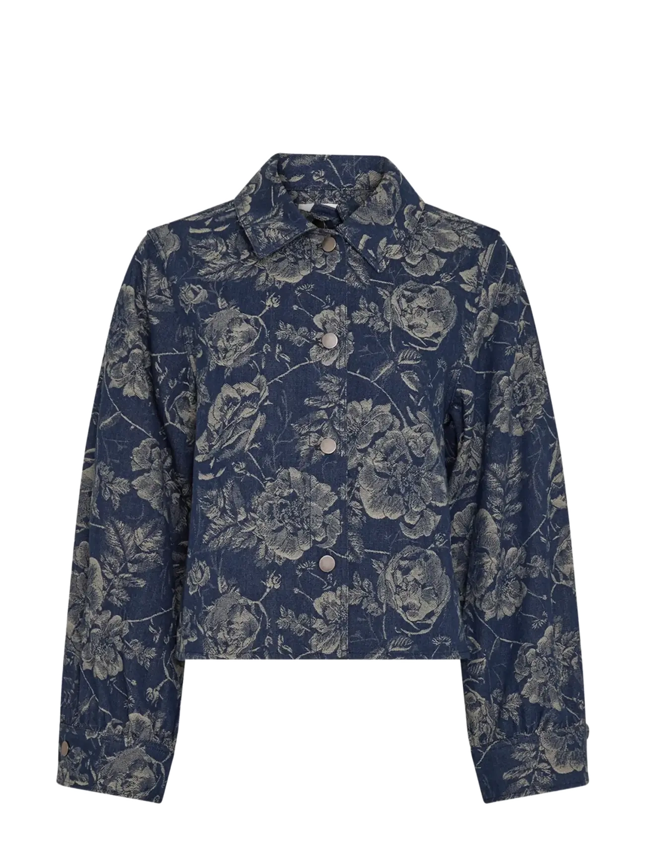 MSCH Copenhagen MSCHTita Shirt - Modetrender - MID BLUE FLOWER / blue