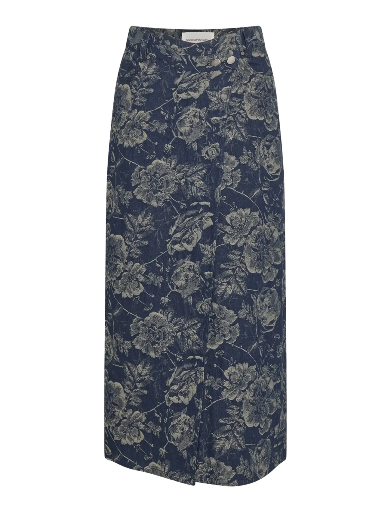 MSCH Copenhagen MSCHTita Skirt - Tøj - MID BLUE FLOWER / blue