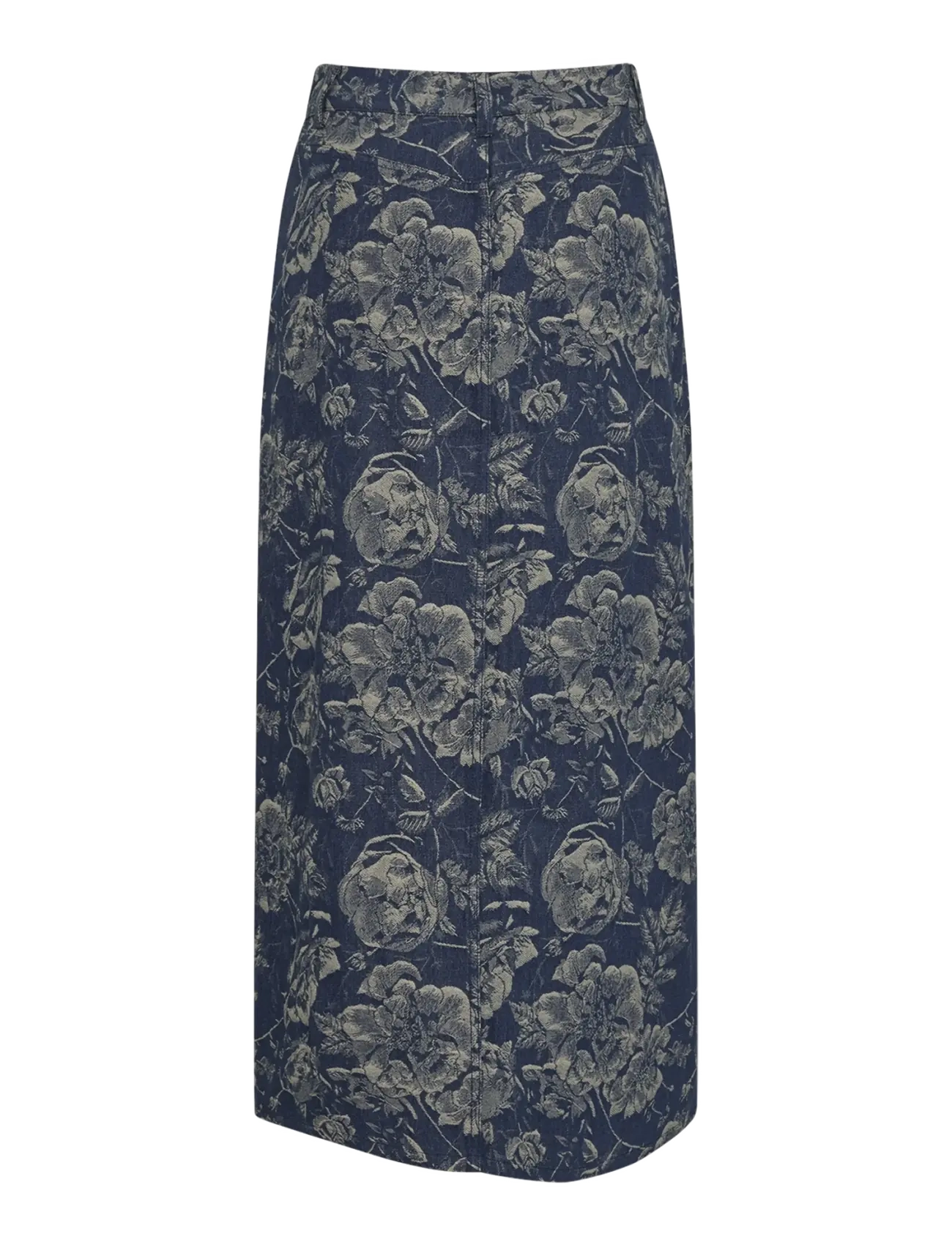 MSCH Copenhagen - MSCHTita Skirt - midi nederdele - mid blue flower - 1