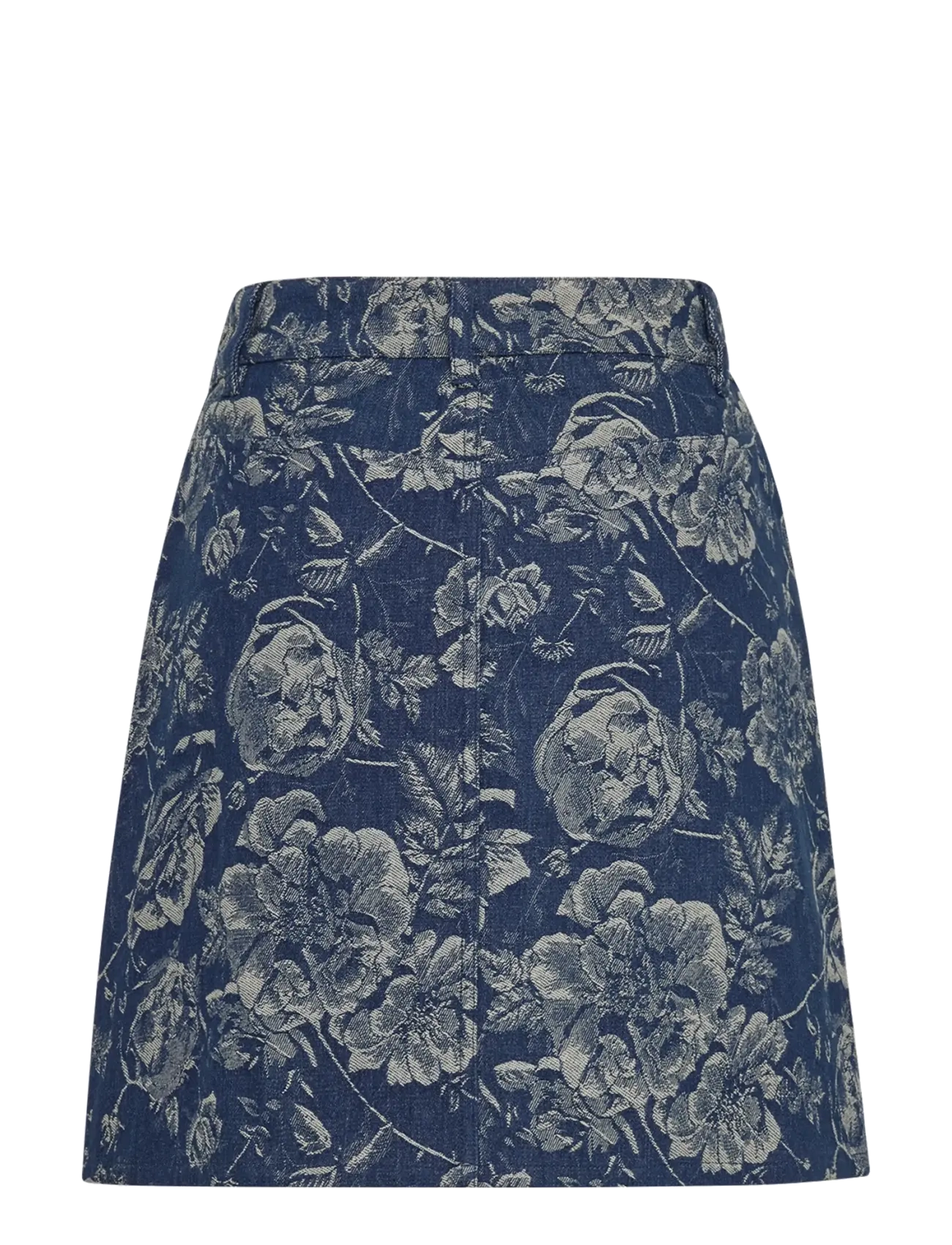 MSCH Copenhagen - MSCHTita Skirt - midi nederdele - mid blue flower - 3