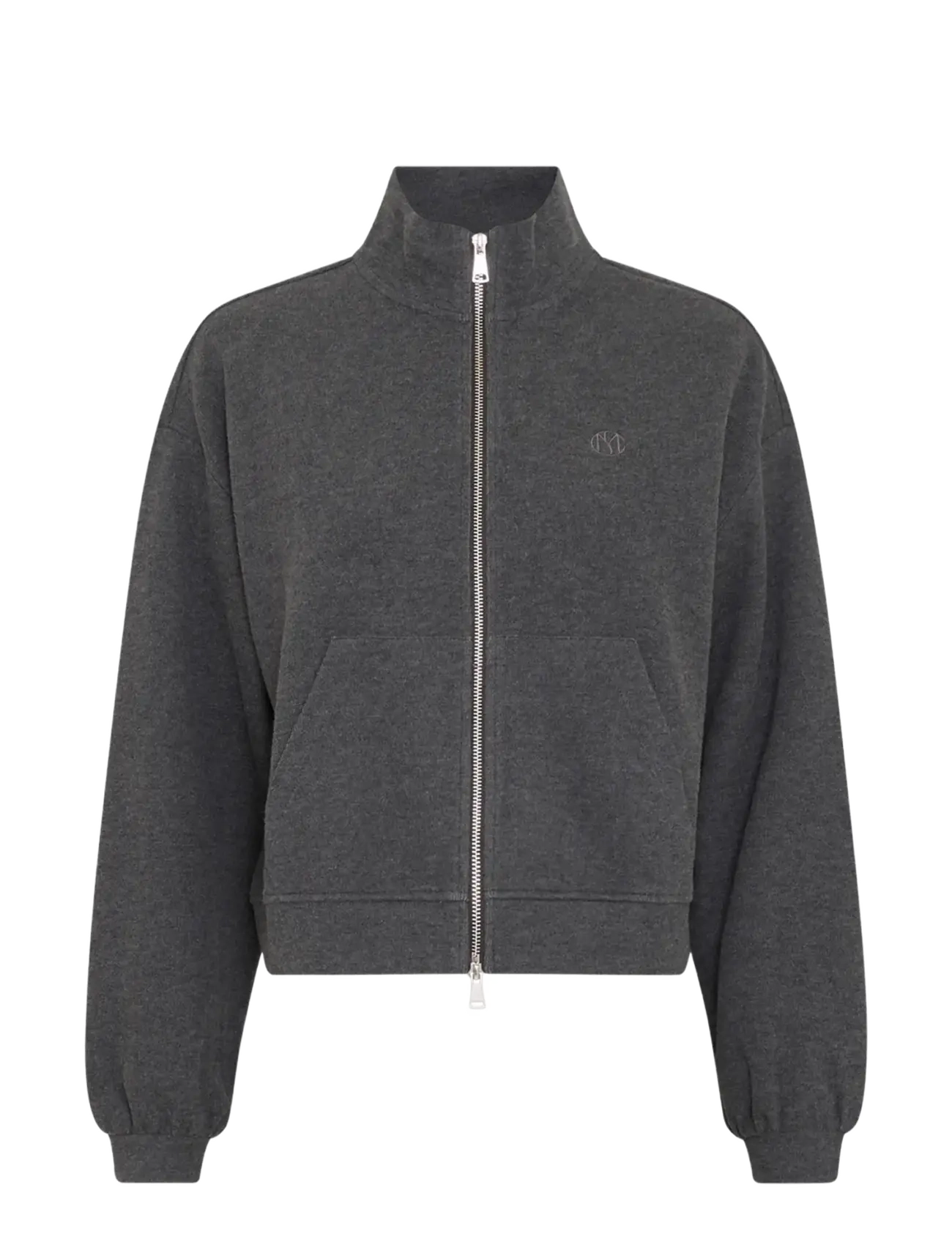 MSCH Copenhagen MSCHMarletta Zip Sweatshirt - Sweatshirts - DGM / grey