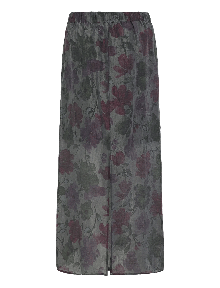 MSCH Copenhagen - MSCHJaquelina Skirt AOP - maxikjolar - f. night flower - 1