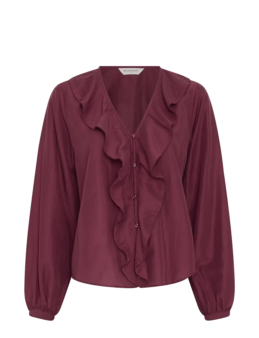 MSCH Copenhagen - MSCHIsra Shirt - langärmelige blusen - rhododendron - 0