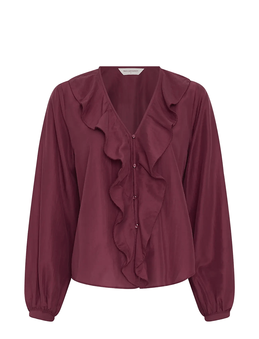 MSCH Copenhagen - MSCHIsra Shirt - langærmede bluser - rhododendron - 0