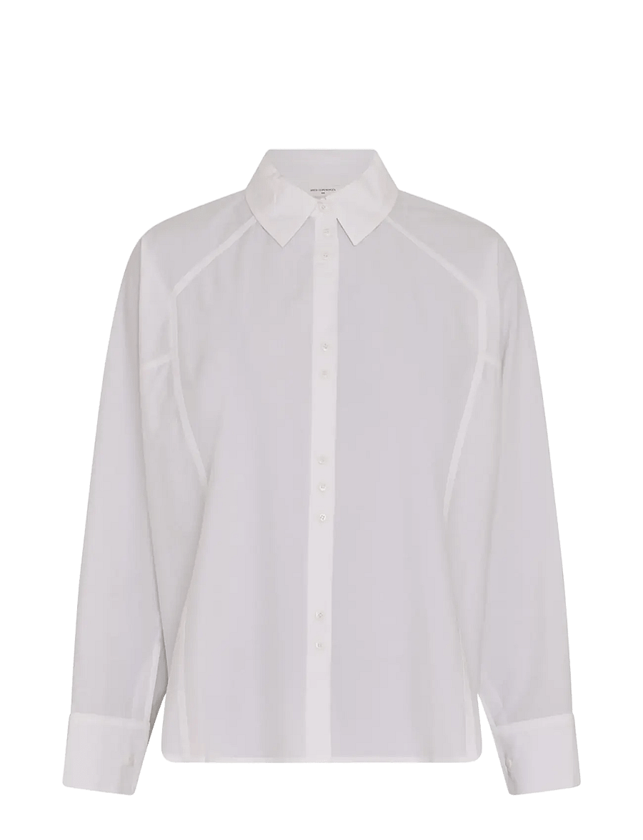 MSCH Copenhagen - MSCHSusana Selmina Shirt - långärmade skjortor - bright white - 1