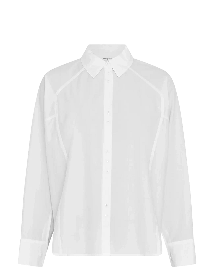 MSCH Copenhagen - MSCHSusana Selmina Shirt - langærmede skjorter - bright white - 1