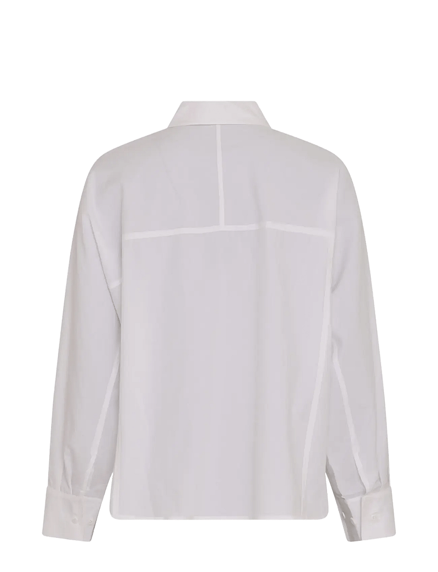 MSCH Copenhagen - MSCHSusana Selmina Shirt - långärmade skjortor - bright white - 2