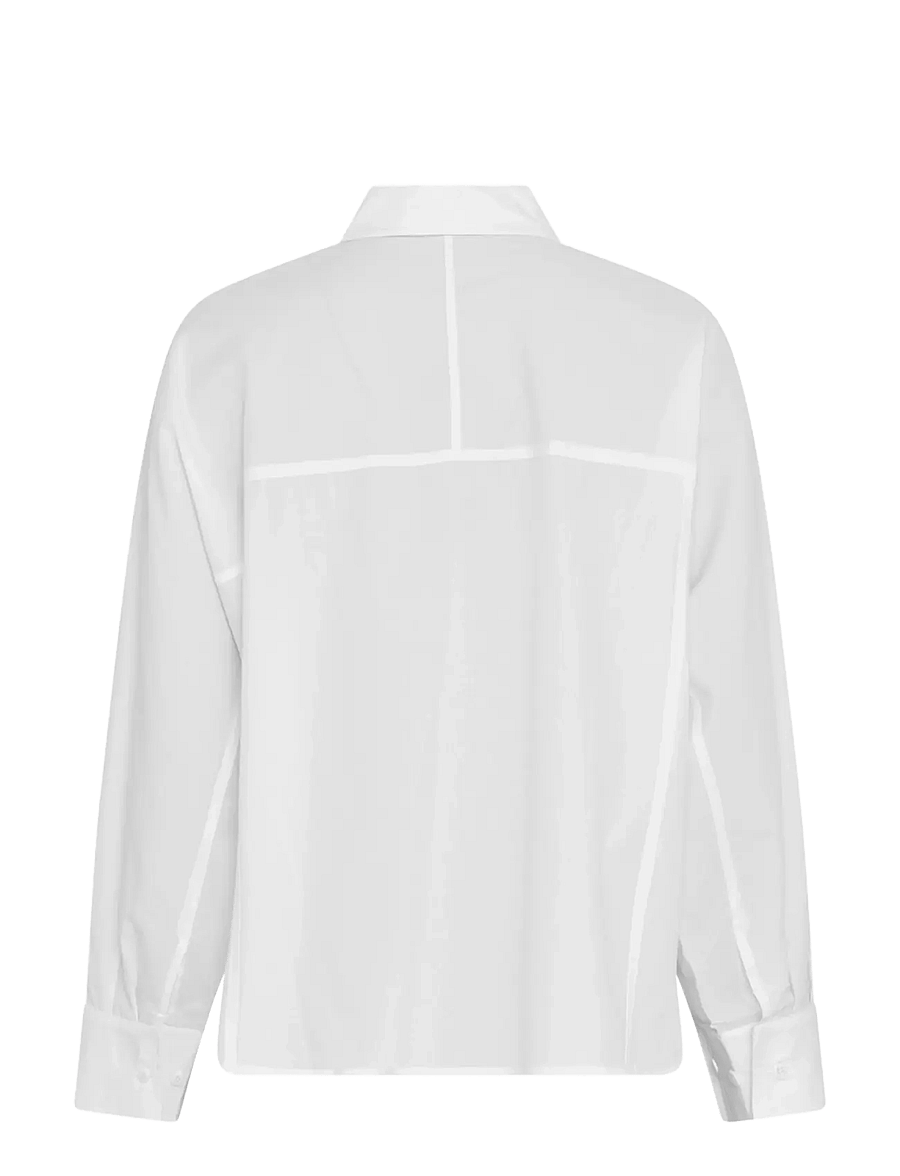 MSCH Copenhagen - MSCHSusana Selmina Shirt - langærmede skjorter - bright white - 2